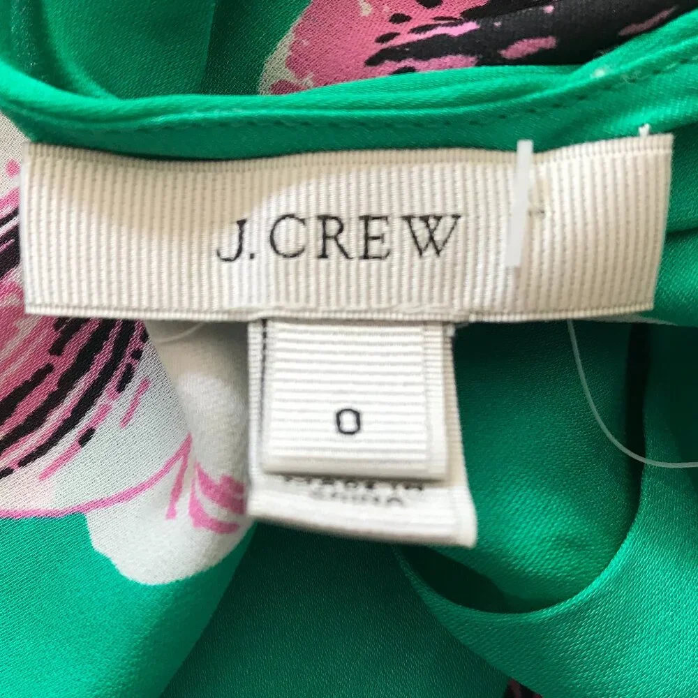 J.Crew | Swoop Top in Floral Punk